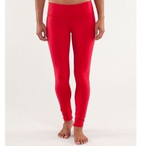 Rare “Love Red” Lululemon Wunder Under Legging